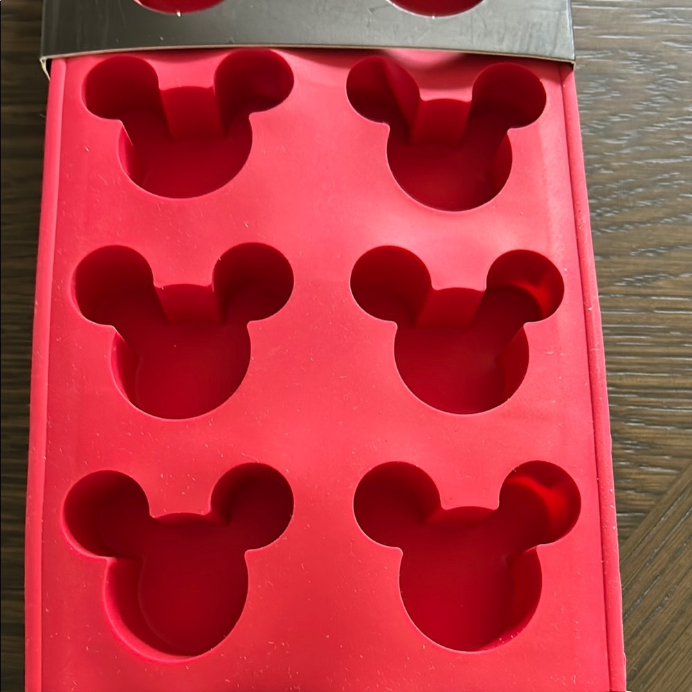 Disney Red Mickey Mouse Silicone Molds - Picture 3 of 5